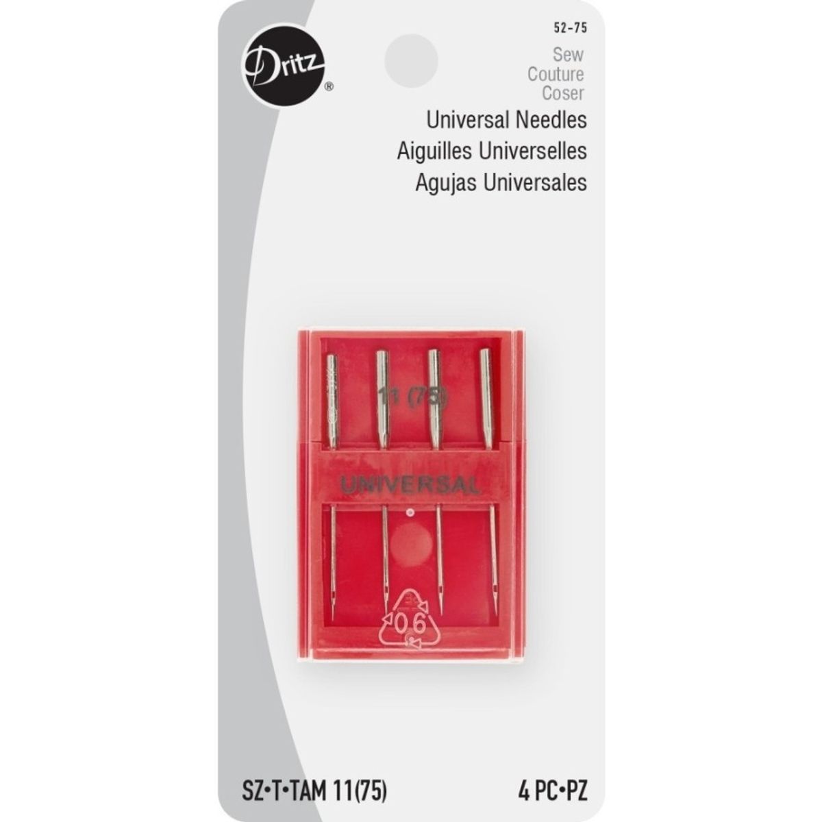 GENERICO - Agujas Universales Dritz® Para Máquina De Coser Color 9 65 Universales