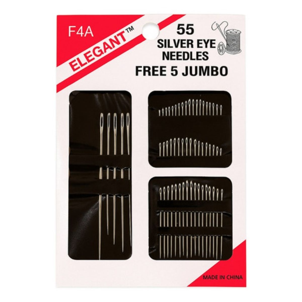 GENERICO - Pack 55 Agujas Coser A Mano
