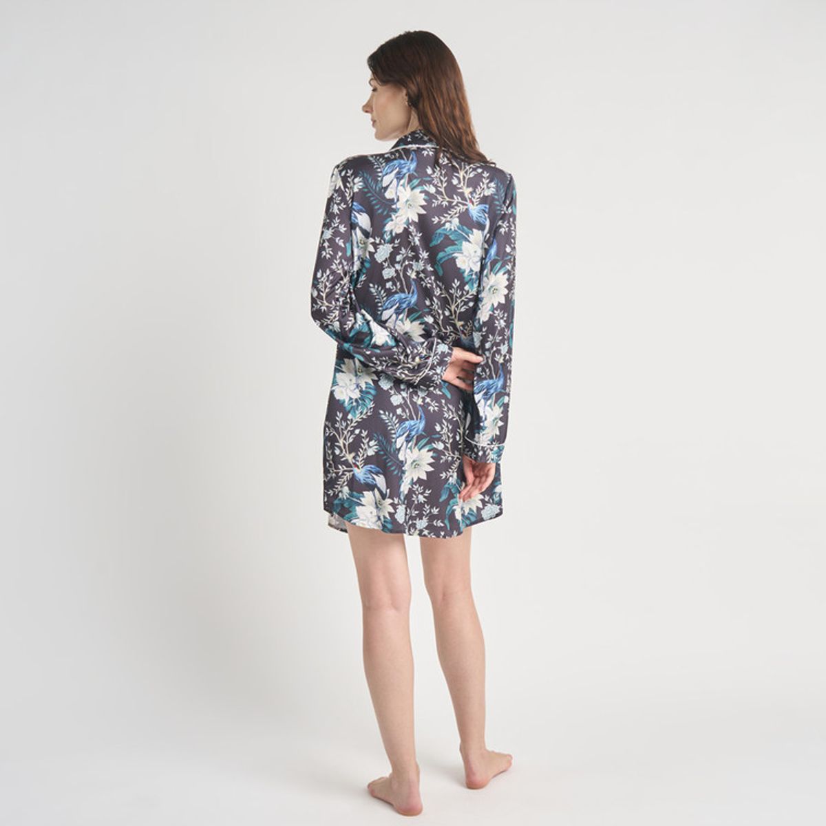 BARBIZON - CAMISOLA MUJER BARBIZON SPORT CHARCOAL ESTAMPADO