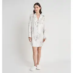BARBIZON - CAMISOLA MUJER SPORT BLANCO ESTAMPADO