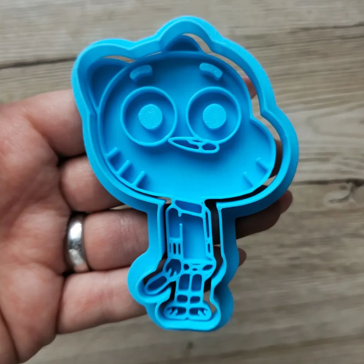 GENERICO - Cortadores de galletas de Gumball (Pack 5 un)