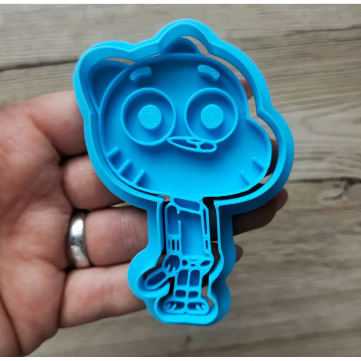 GENERICO - Cortadores de galletas de Gumball (Pack 5 un)