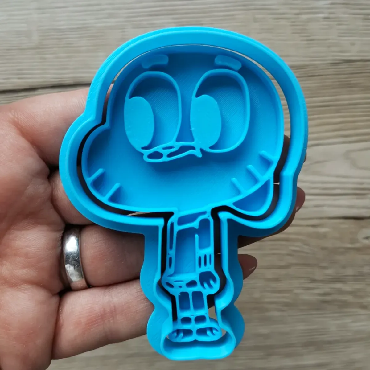 GENERICO - Cortadores de galletas de Gumball (Pack 5 un)