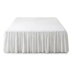 ARMONIA - Faldon De Cama Premium 2,5 Plazas King Blanco