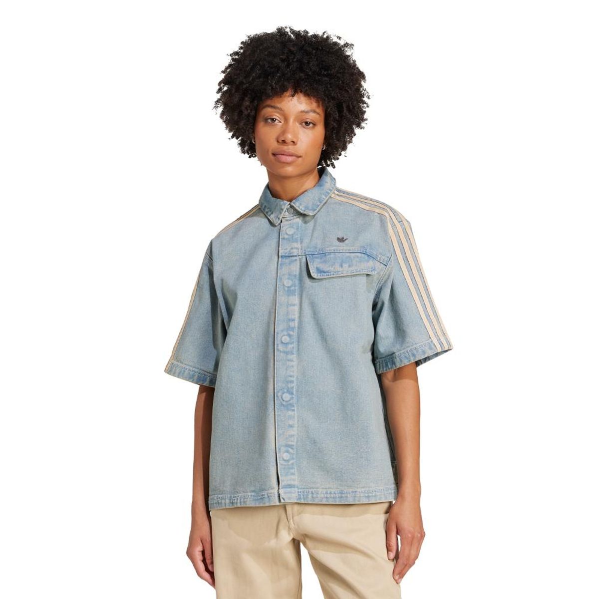 ADIDAS - Poleras de Jean Urbano Essentials Mujer