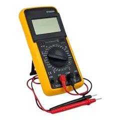 GENERICO - Multímetro Capacimétrico Digital Multitest con Alarma Beep