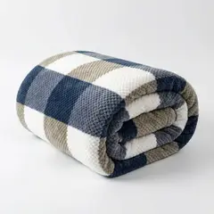 ARMONIA - Manta Decorativa y Abrigadora 2 Plazas Poliester Diseño Moderno