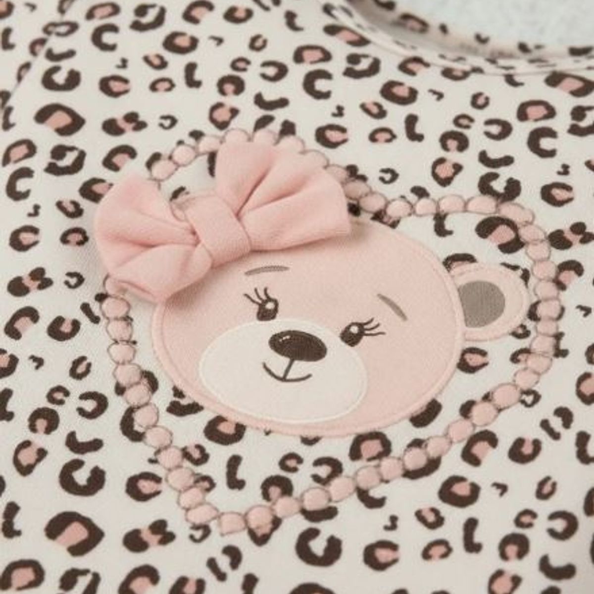 TEDMIMAK - bodys manga larga algodon  pack  5 unidades  oso tmk