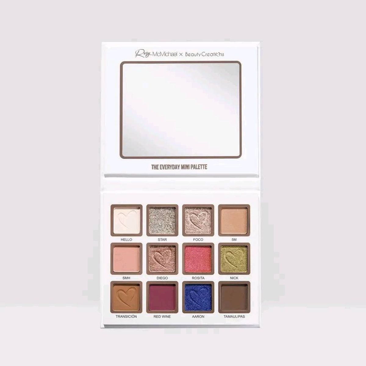 BEAUTY CREATIONS - Paleta de sombras The Everyday Mini Palette Rosy McMichael x Beauty Creations