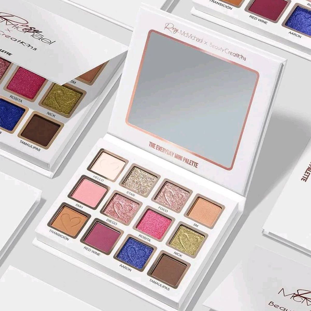 BEAUTY CREATIONS - Paleta de sombras The Everyday Mini Palette Rosy McMichael x Beauty Creations
