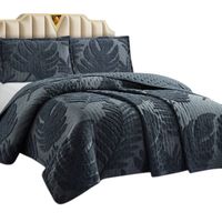 Cubrecama Diseño Tufting Plaza y Media