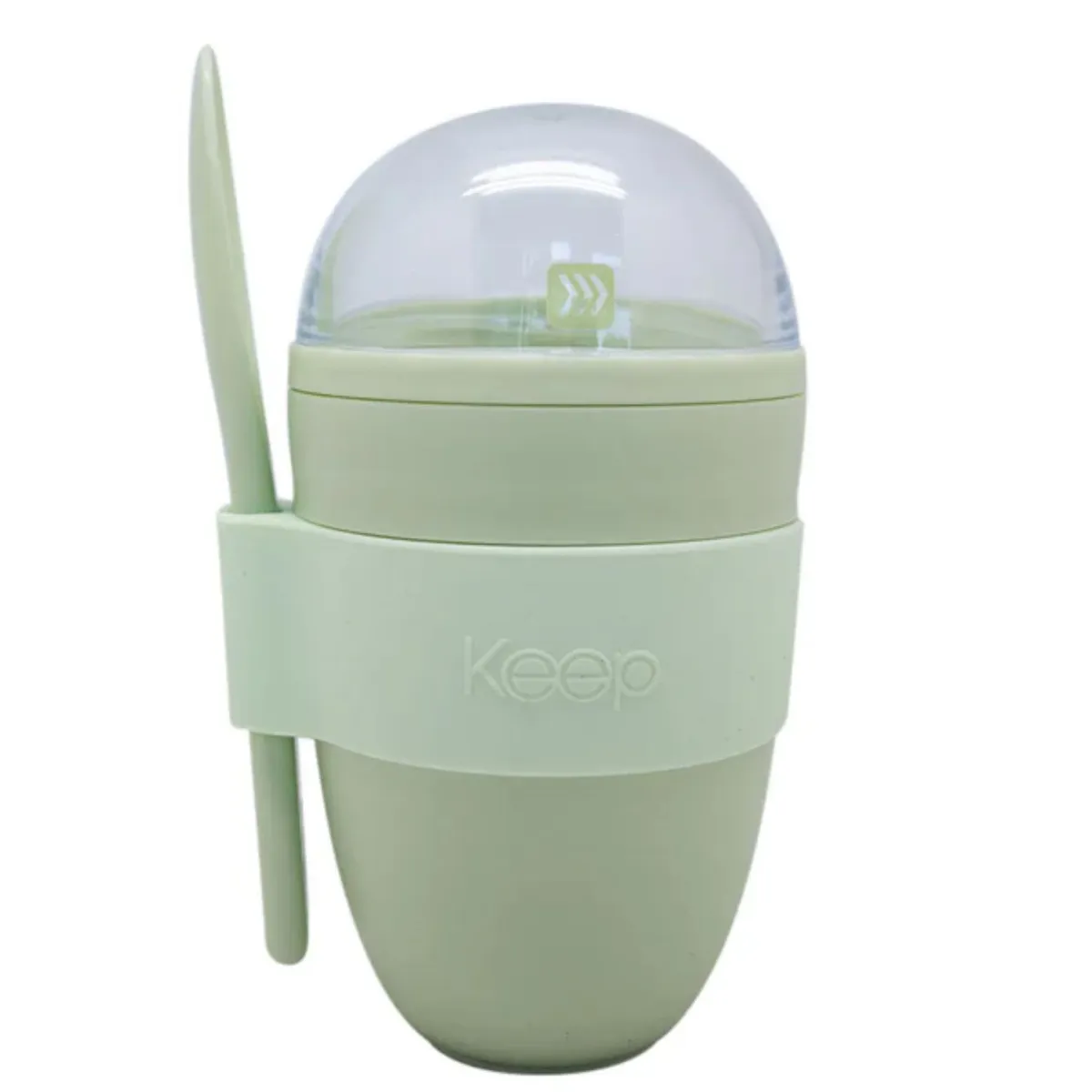 KEEP - Vaso Snack Keep 450 ml con Cucharita Pistacho - PS.