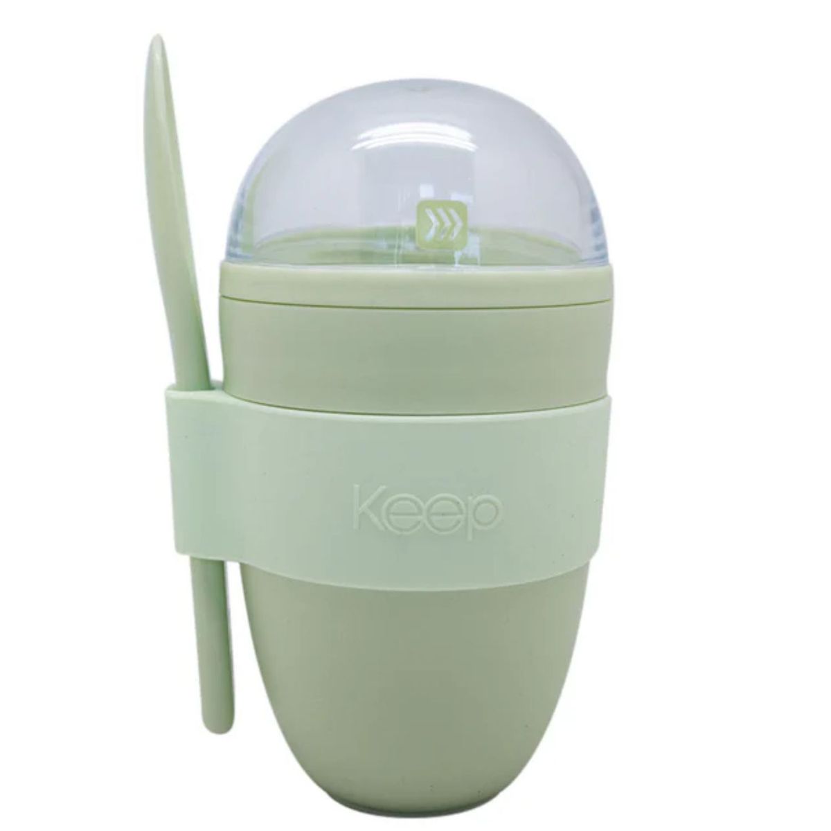 KEEP - Vaso Snack Keep 450 ml con Cucharita Pistacho - PS.