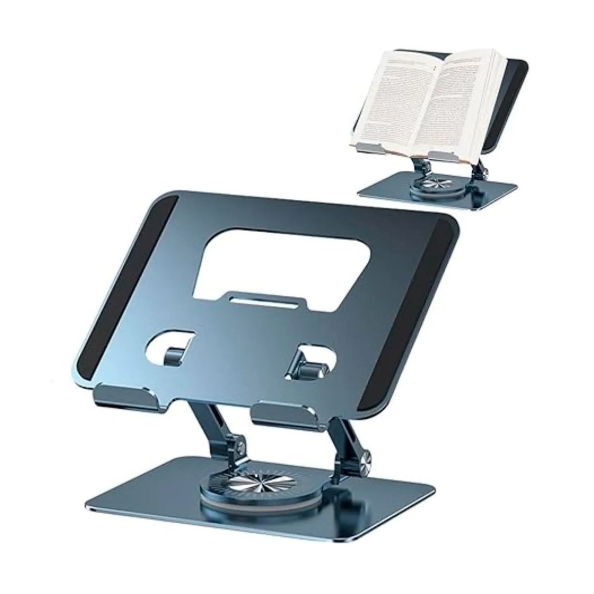 GENERICO - Soporte Base Notebook De Aluminio Para Tablet Giro 360Grados