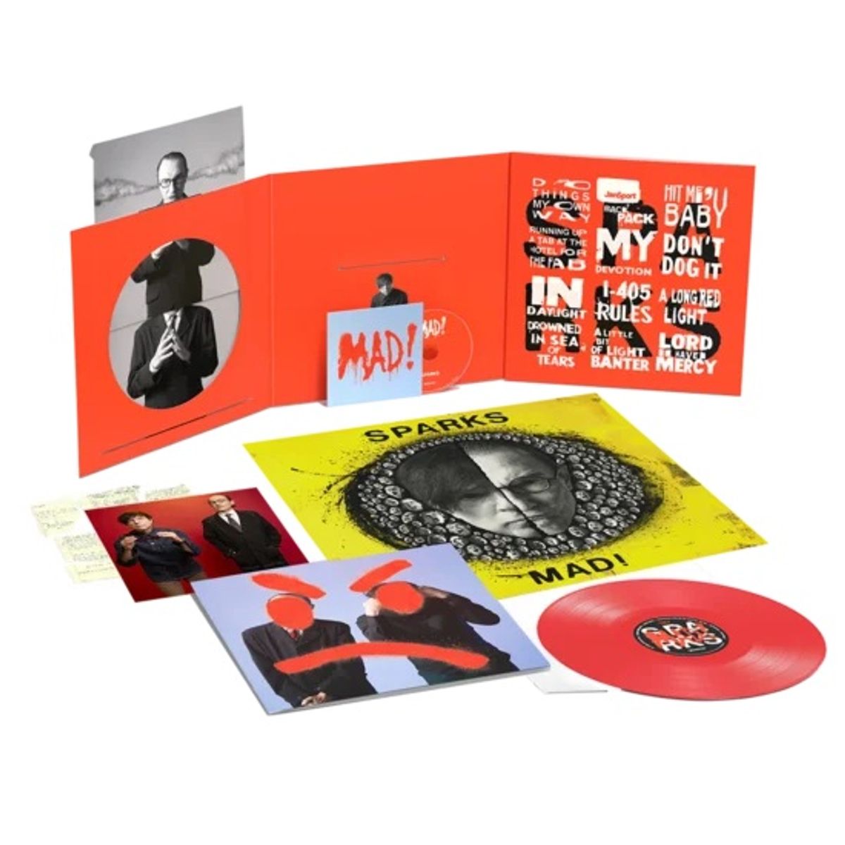 GENERICO - Sparks - Mad Deluxe Edition Vinilo Rojo y CD