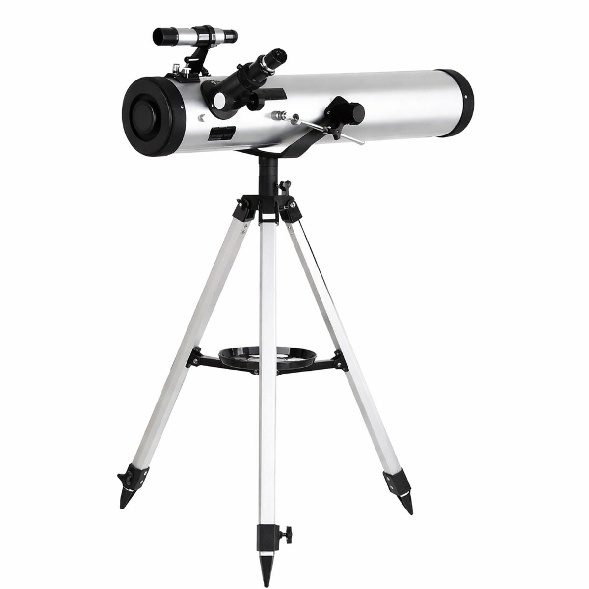 MLAB - Telescopio Portátil Microlab 700 7711 76×700 Color Plata