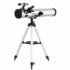 MLAB - Telescopio Portátil Microlab 700 7711 76×700 Color Plata