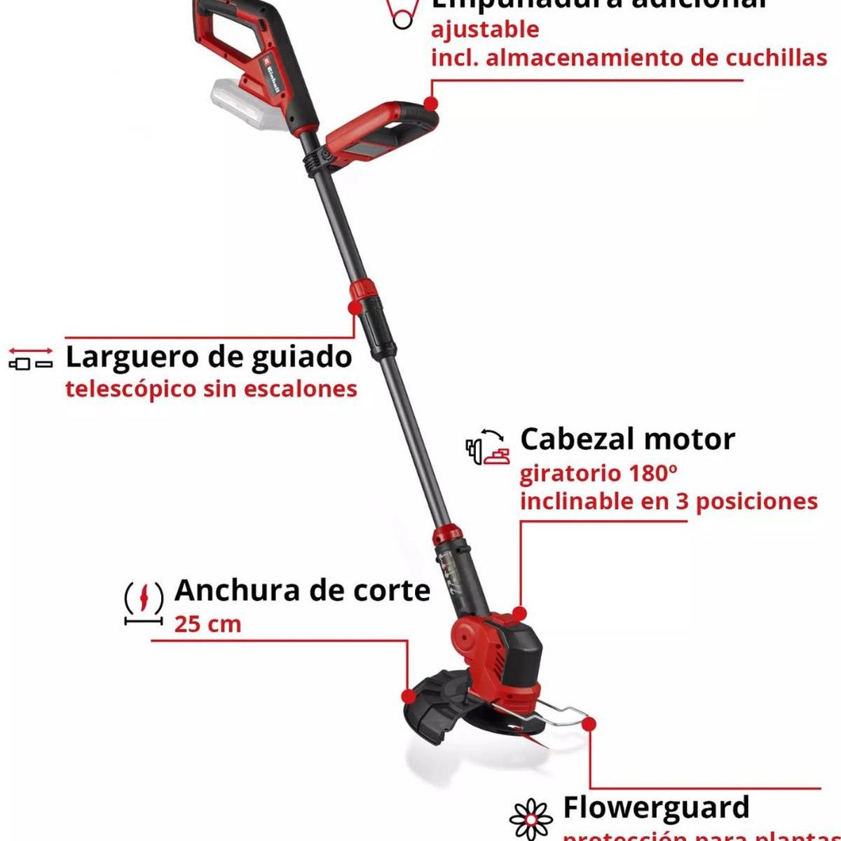 EINHELL - Orilladora Inal. Einhell GE-CT 18/25 Li - Sin Baterías