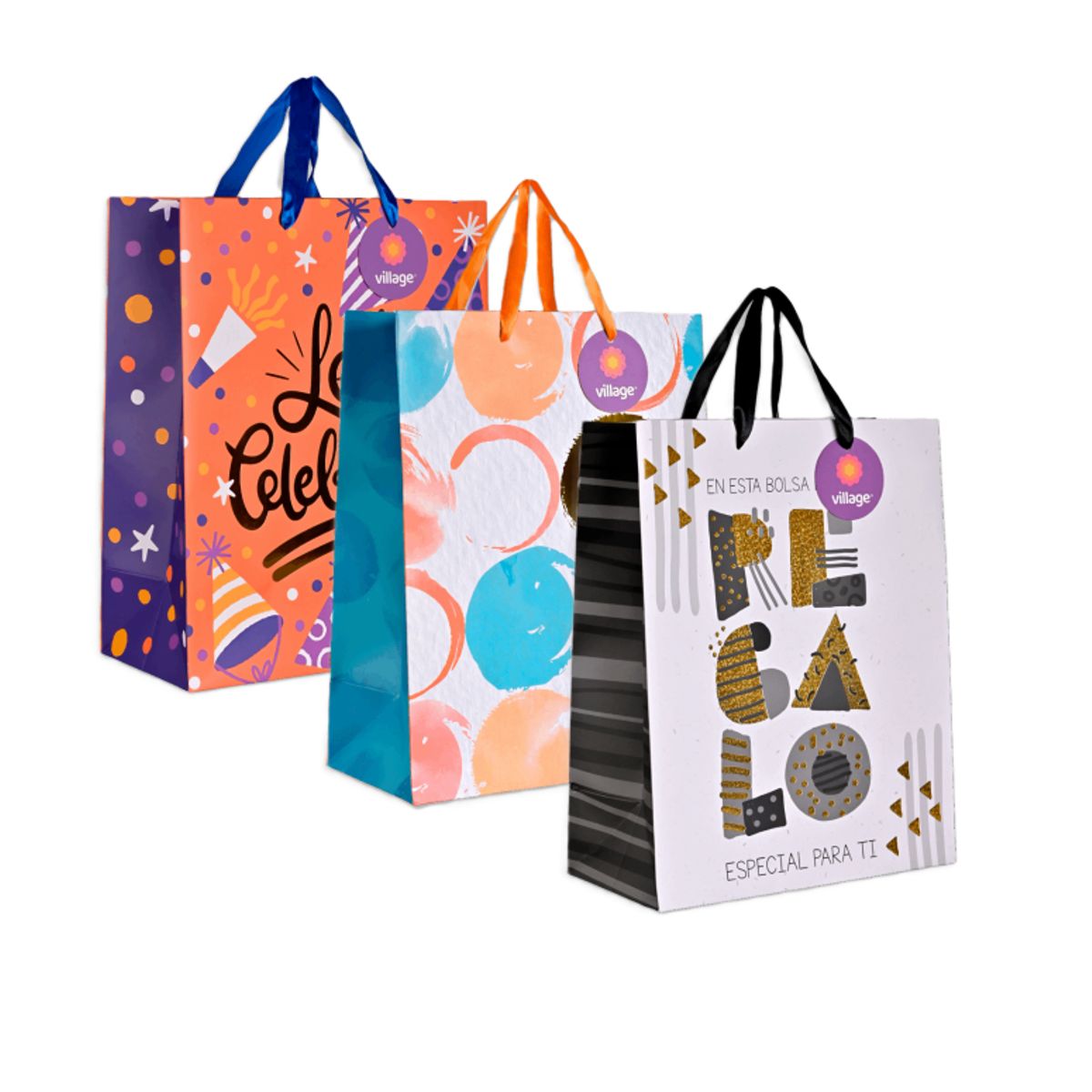 VILLAGE - Bolsa de Regalo Toda Ocasión L VILLAGE