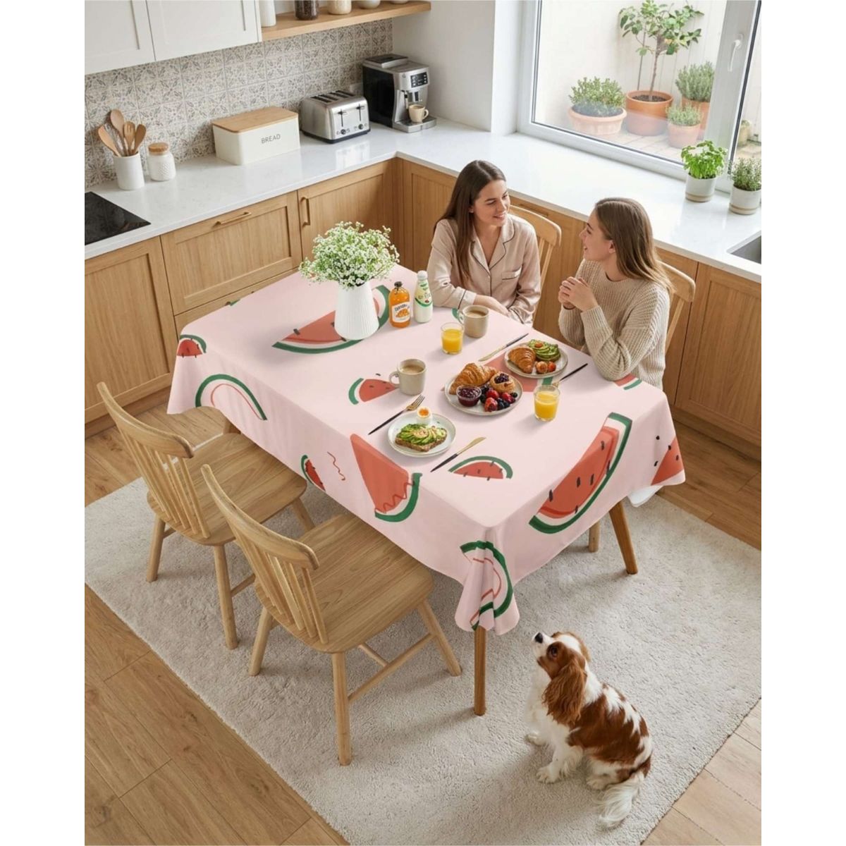 GENERICO - Mantel Protector Antimanchas 140x220 cm Rectangular