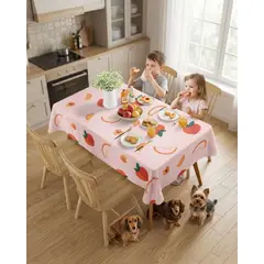 GENERICO - Mantel Protector Antimanchas 140x220 cm Rectangular