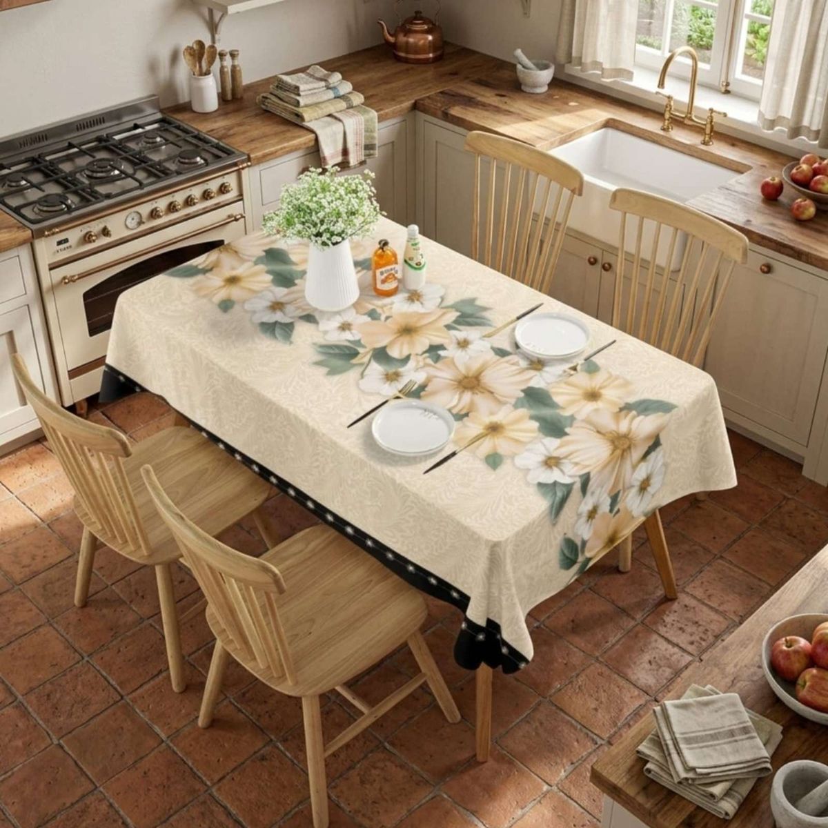 GENERICO - Mantel Protector Antimanchas 140x220 cm Rectangular