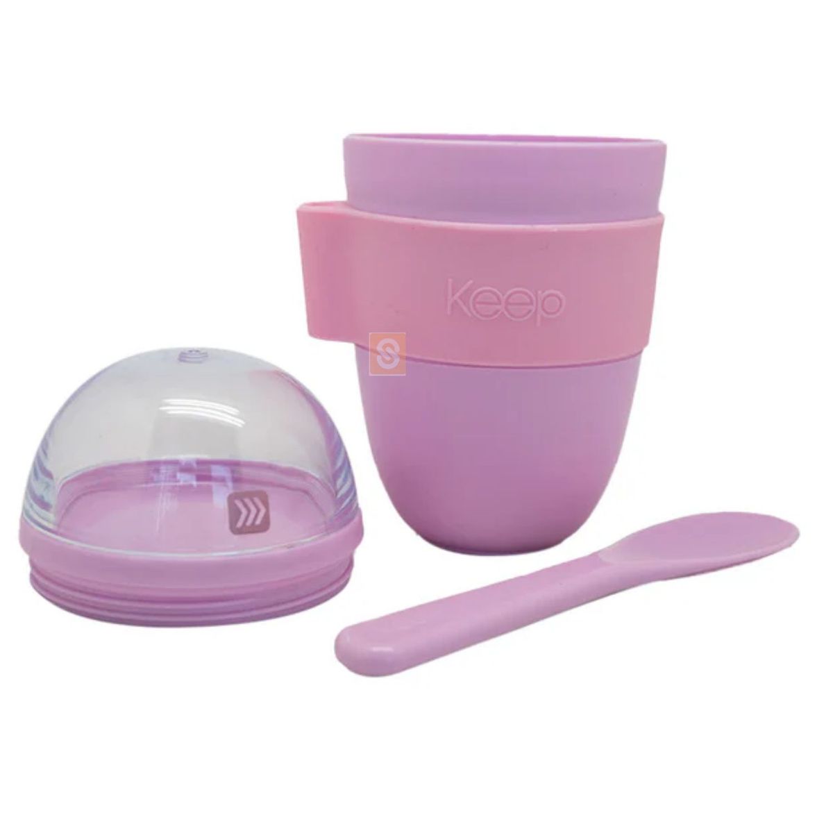 KEEP - Vaso Snack Keep 450 ml Doble Compartimento Pastel - SC