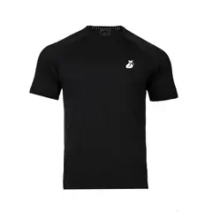 TILKI - Polera Pro Lehinde Negro Blanco Tenis Padel