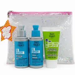 BED HEAD DE TIGI - Tigi Recovery Shampoo,acond. Más Curls Rock Pack Travel