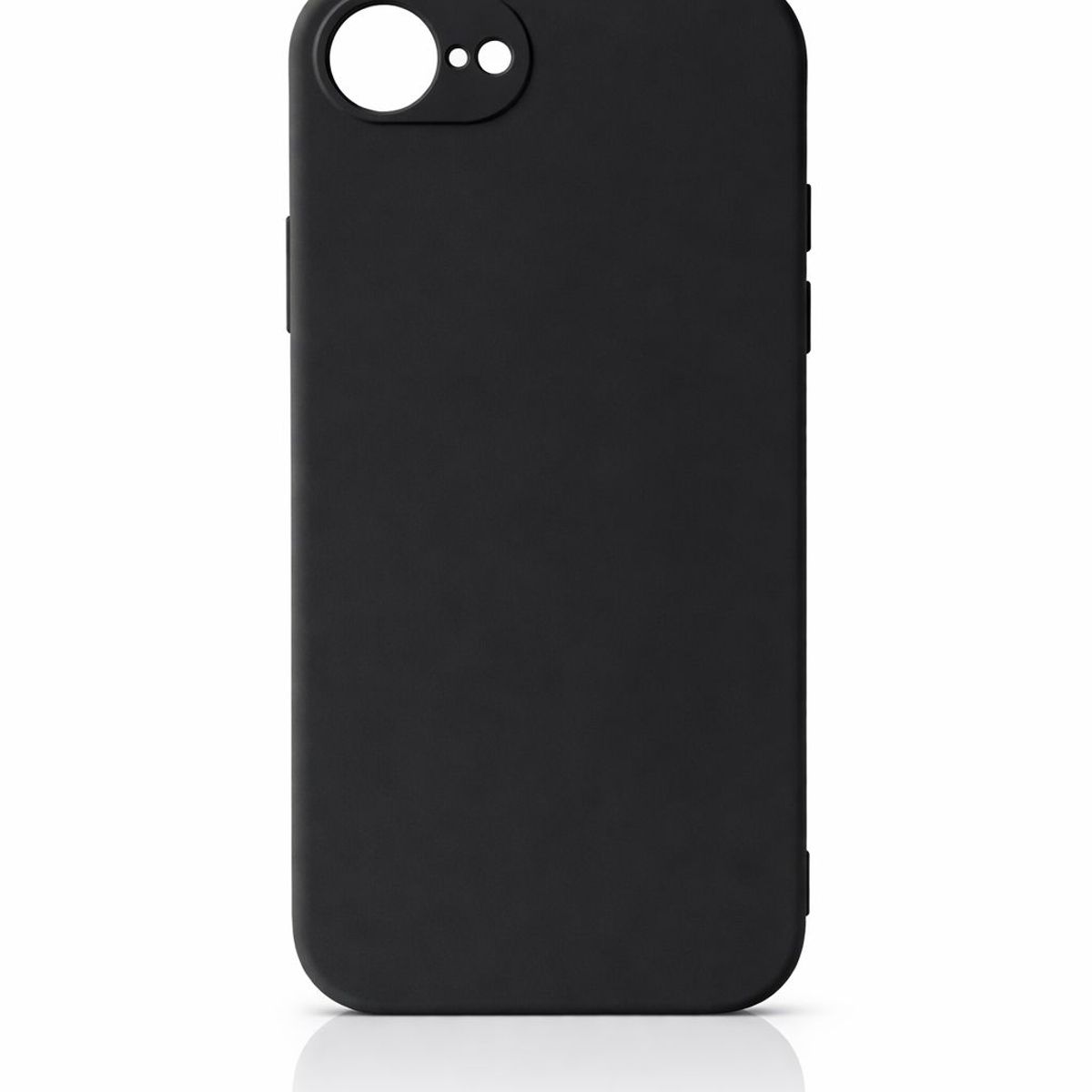 GENERICO - Carcasa Silicona Color Para iPhone 17e - Negro
