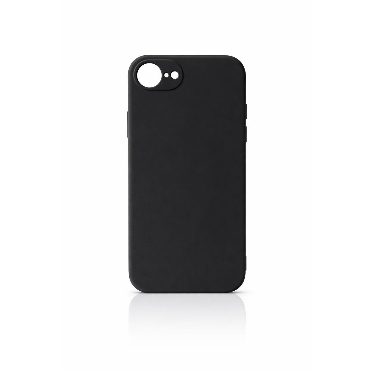 GENERICO - Carcasa Silicona Color Para iPhone 17e - Negro