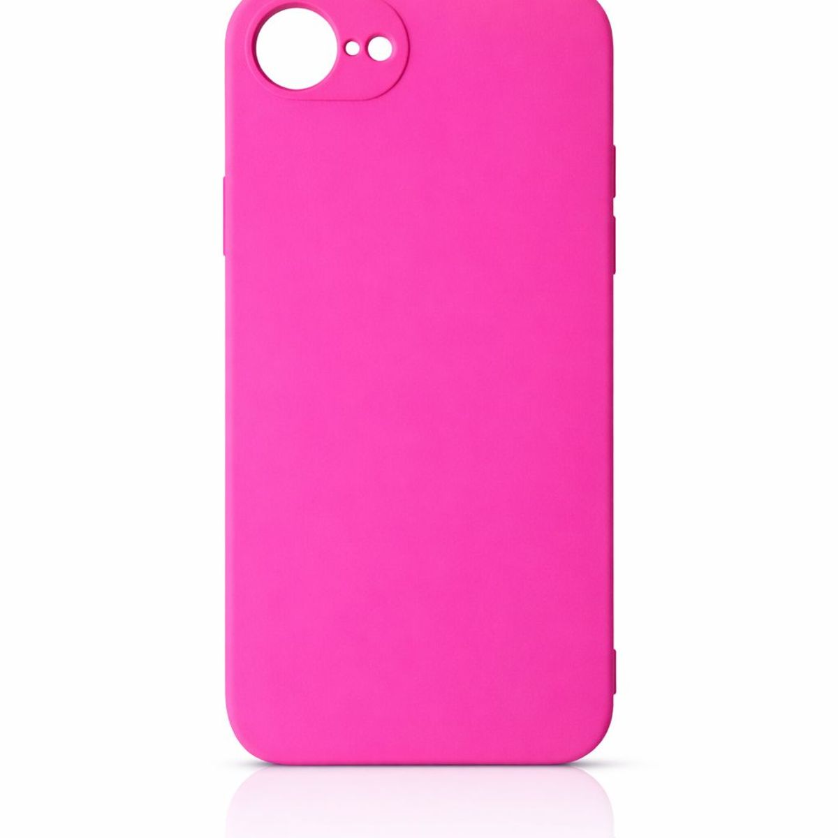 GENERICO - Carcasa Silicona Color Para iPhone 17e - Fucsia