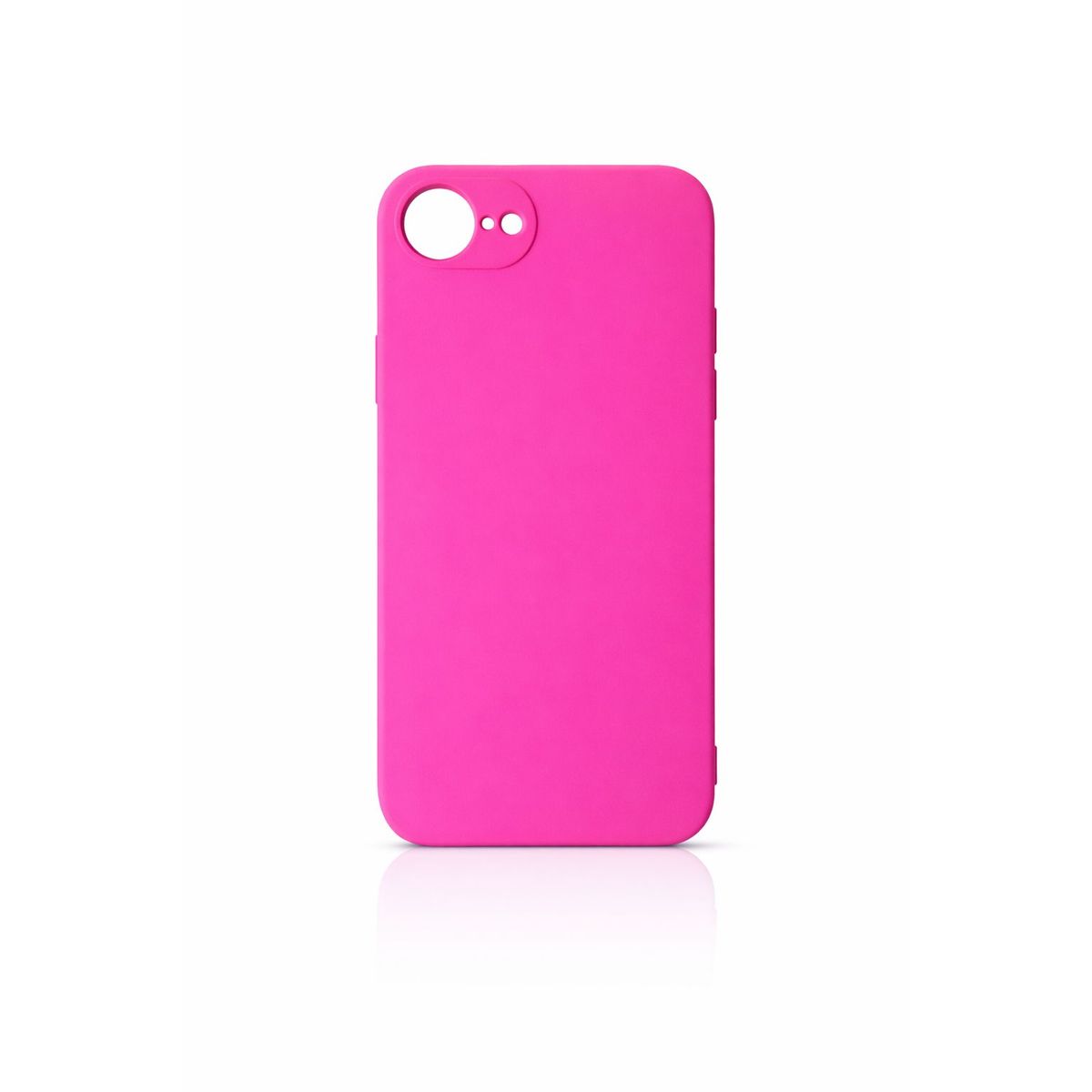 GENERICO - Carcasa Silicona Color Para iPhone 17e - Fucsia