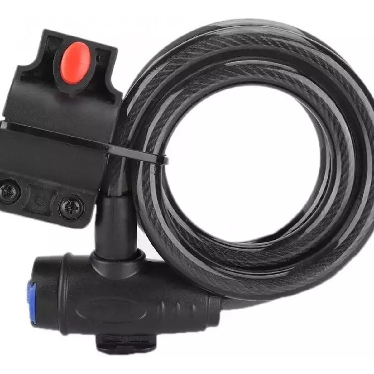 GENERICO - Candado Para Bicicleta Con Soporte Color Negro