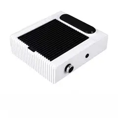 GENERICO - Extractor De Polvo Para Uñas Para 2 En 1 Profesional 80w Blanco