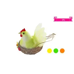 GENERICO - Adorno de pollito para pascua color aleatorio