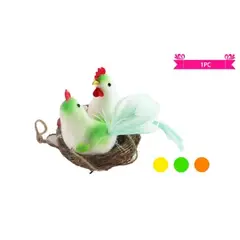 GENERICO - Adorno de pollito para pascua color aleatorio