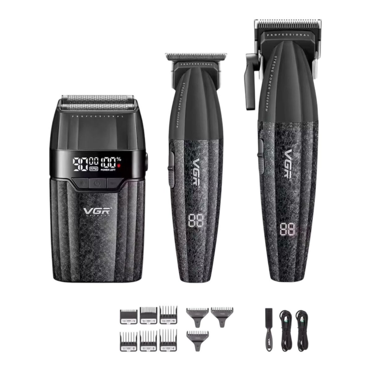 VGR - Maquina Cortar pelo Profesional VGR V-640 S3 de 9000RPM