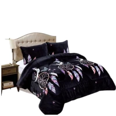 Imagen 2 del producto Cobertor de invierno plush king con diseño