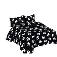 Cobertor de invierno plush king con diseño