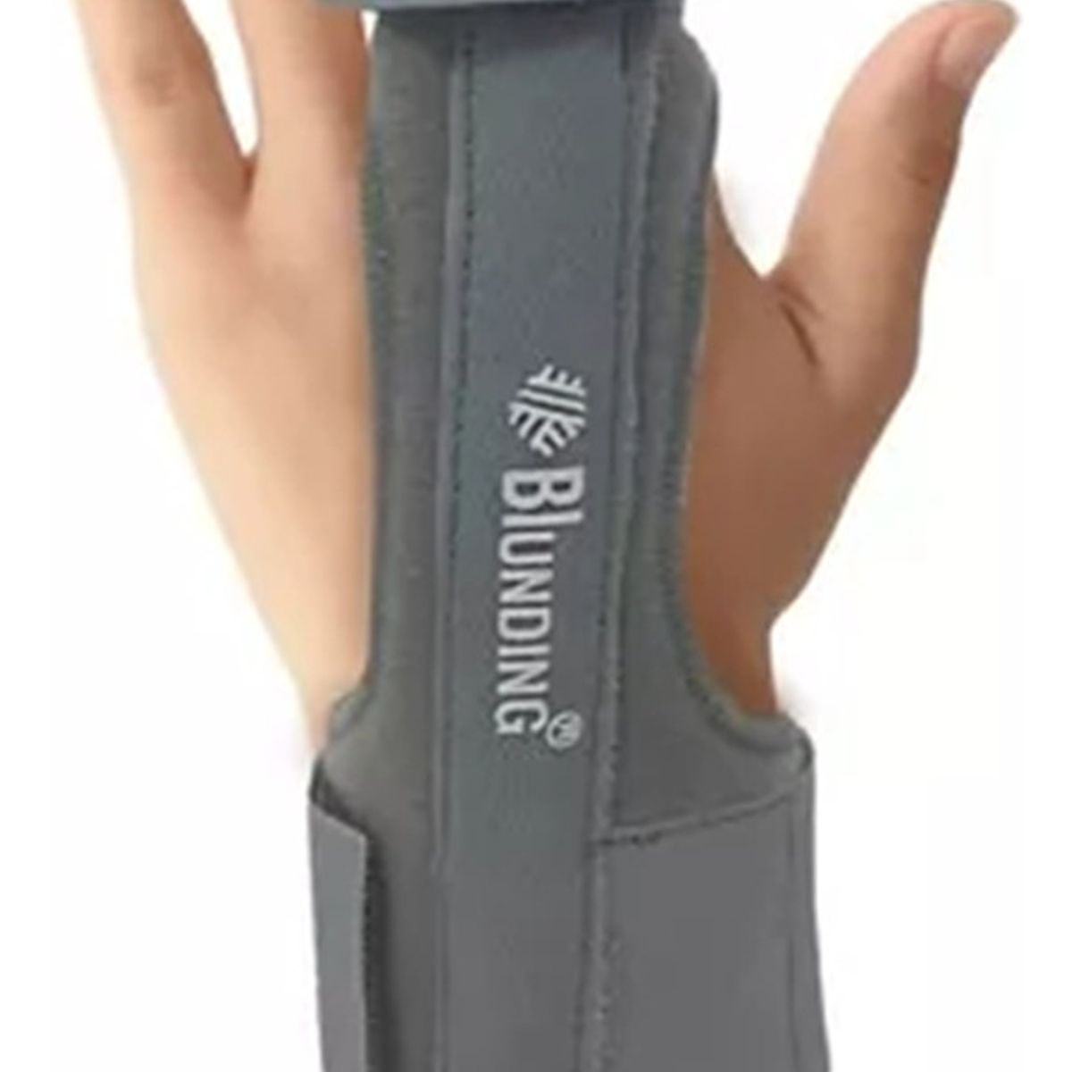 BLUNDING - Férula Muñequera Blunding Ajustable Dedo Índice Medio Anular Gris