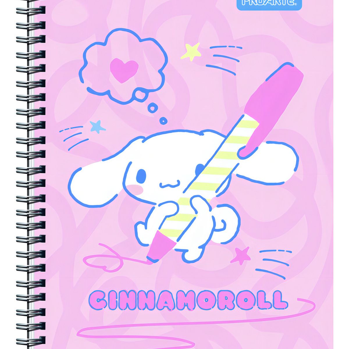 GENERICO - Cuaderno Universitario Proarte 100h 7mm Cinnamoroll Pack 10