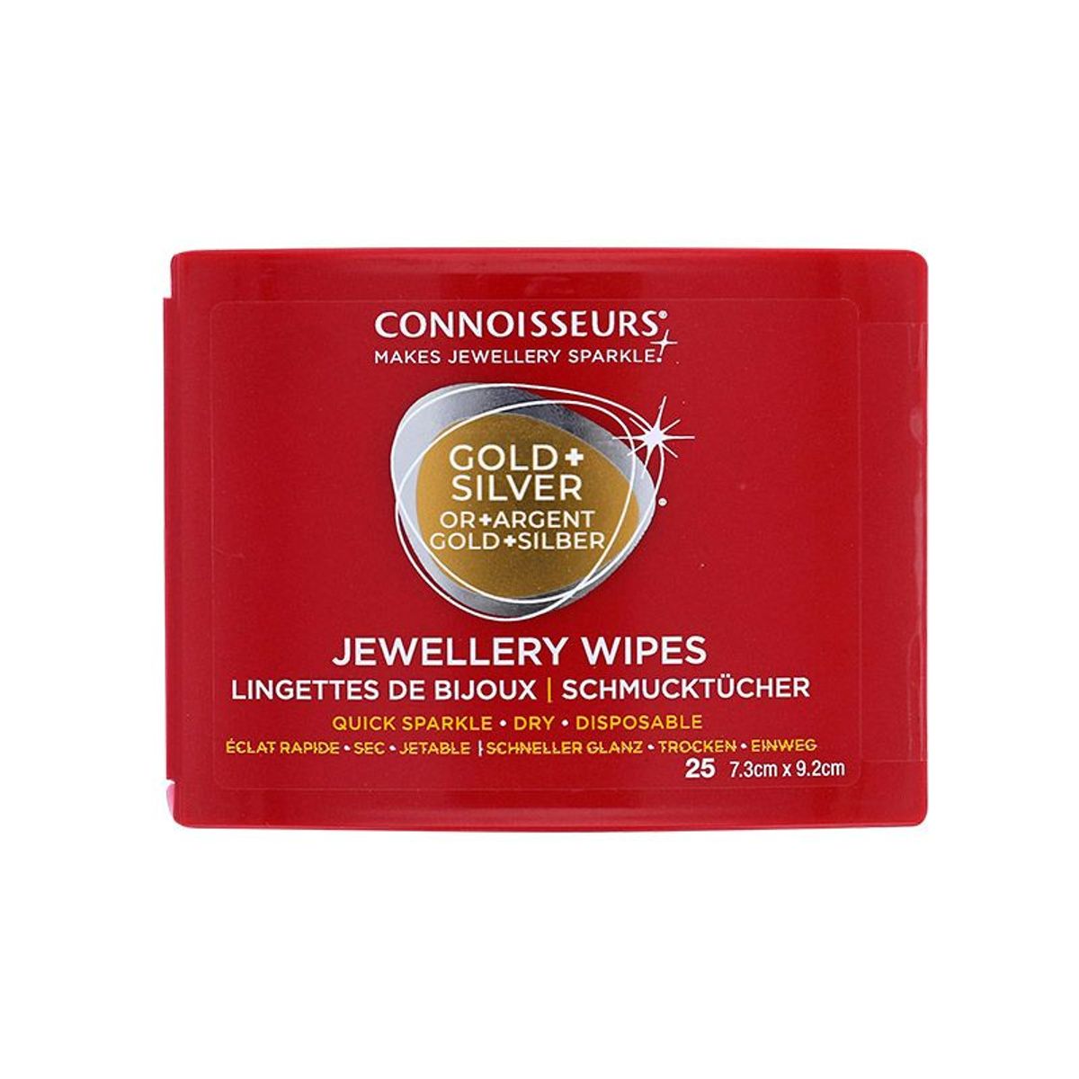 GENERICO - Dispensador Paños Limpiar Joyas Connoisseurs Wipe set Activo