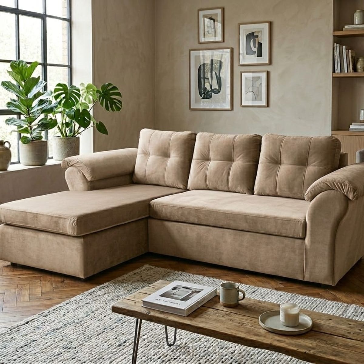 DECO OUTLET - Sofá Modular Laos 31 Intercambiable Felpa