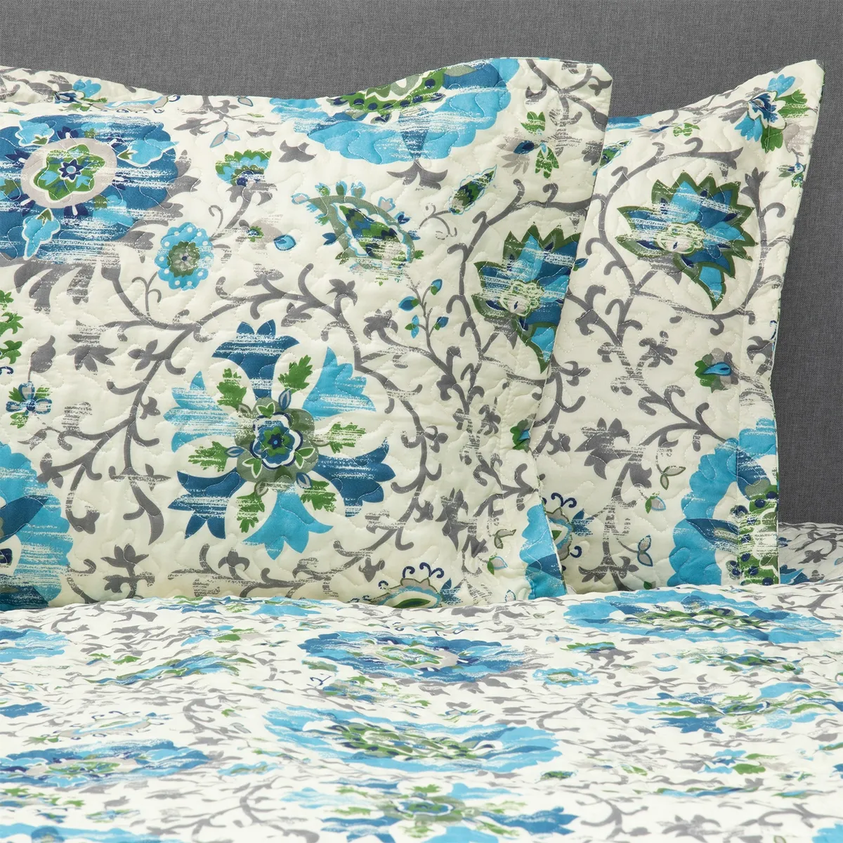 ZAHR - Cubrecama Estampado 2 Plazas Zahr