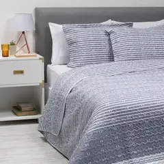 ZAHR - Cubrecama Estampado 2 Plazas