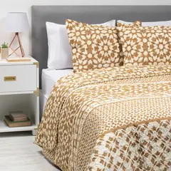 ZAHR - Cubrecama Estampado 2 Plazas