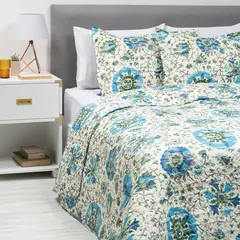 ZAHR - Cubrecama Estampado King