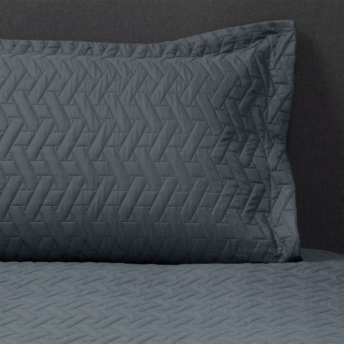 ZAHR - Cubrecama Liso Single Gris Zahr