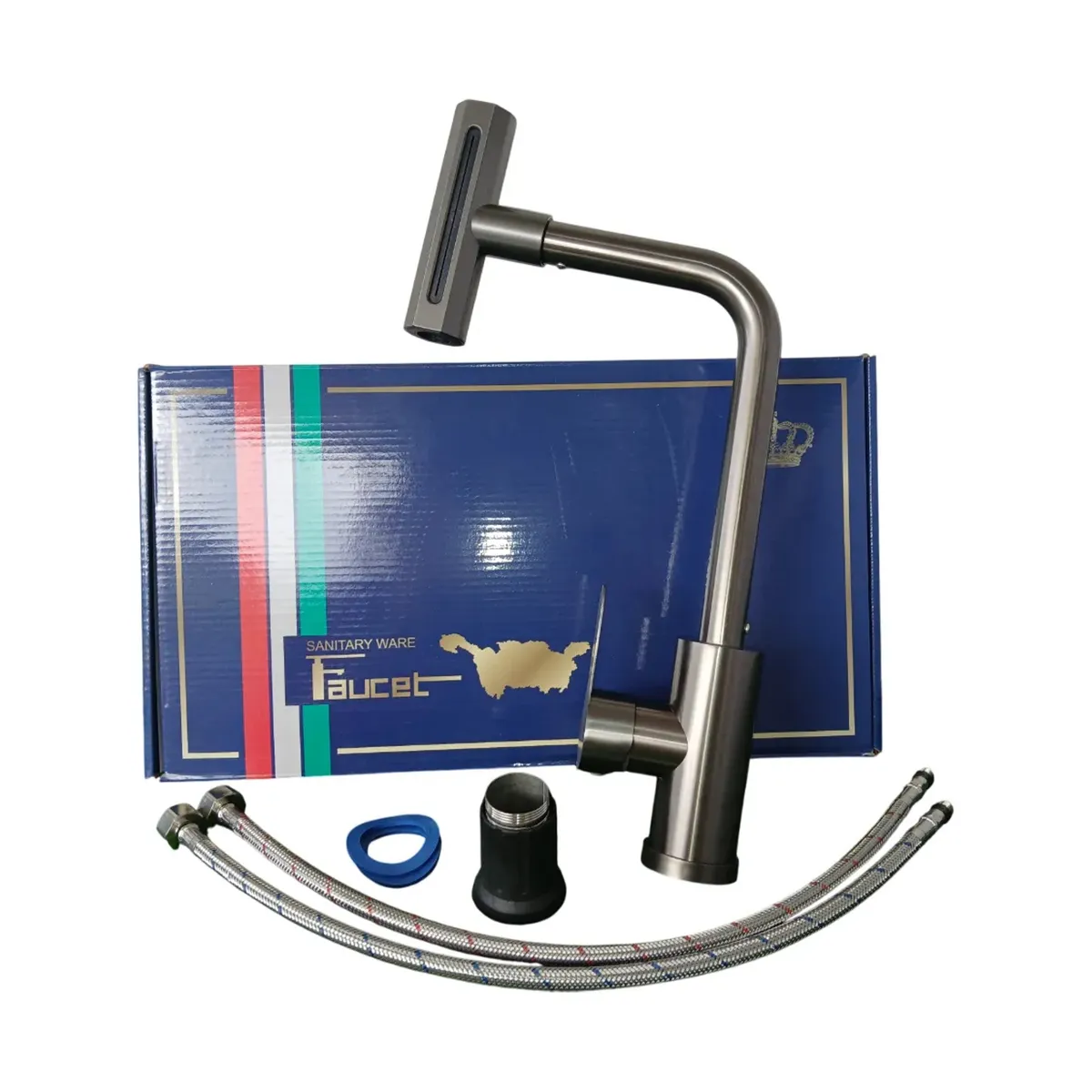 GENERICO - Llave Monomando Para Lavaplatos Cocina Giratorio Griferia
